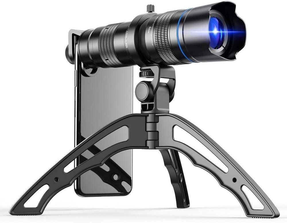 Apexel 20-40x zoom lens with tripod