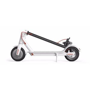 Hawk Electric Scooter folded white