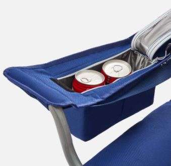 KingCamp Directors Folding Camping Chair cooler box