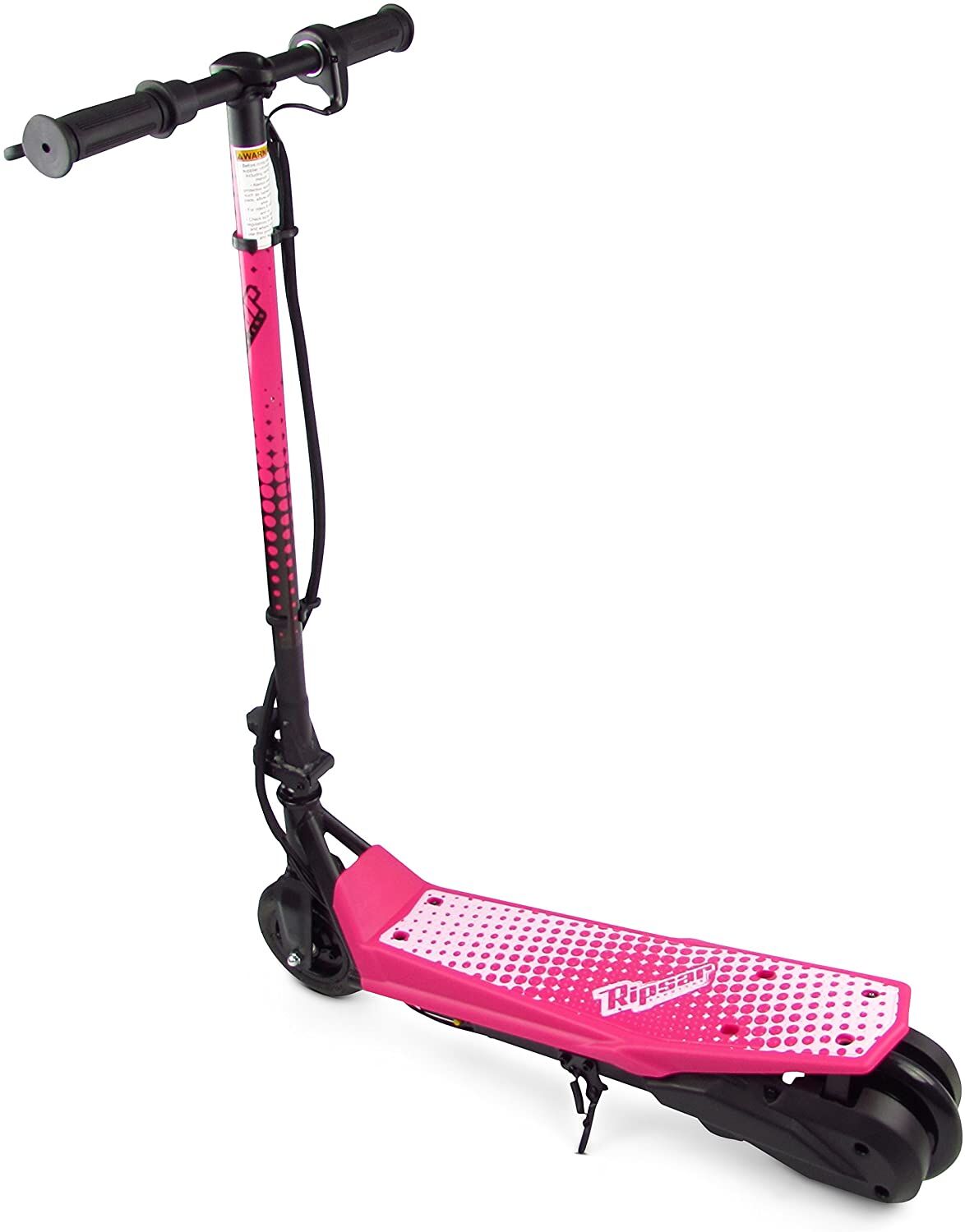 Ripsar Pink 24v Kids Electric Scooter with Air Tyre side