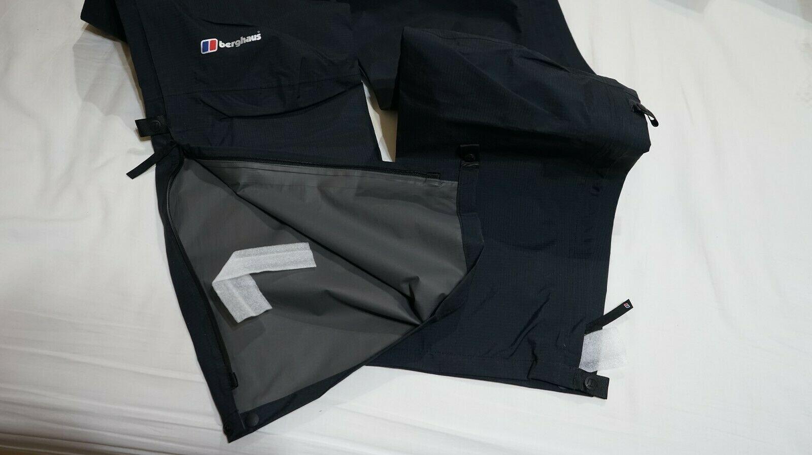 Berghaus Paclite waterproof trousers closeup 2