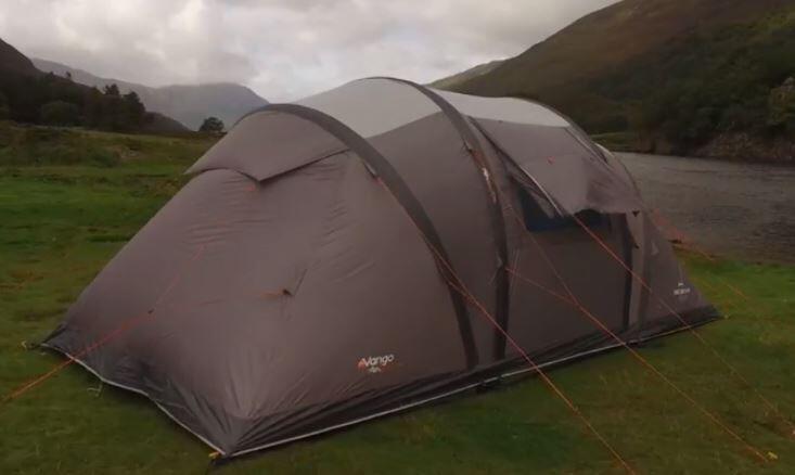 Vango Ringstead Air 400 airbeam tent in use