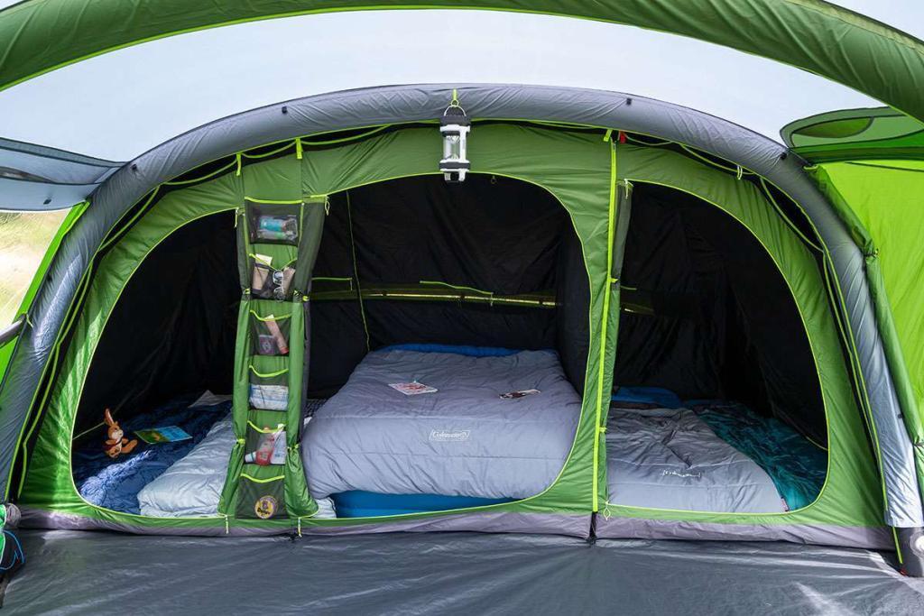 tents with air mattress built in