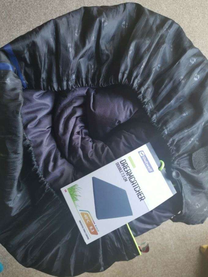 berghaus air double self inflating mat