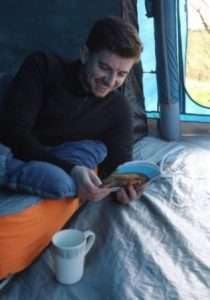 Vango shangri la 15cm self inflating mattress 2 in use