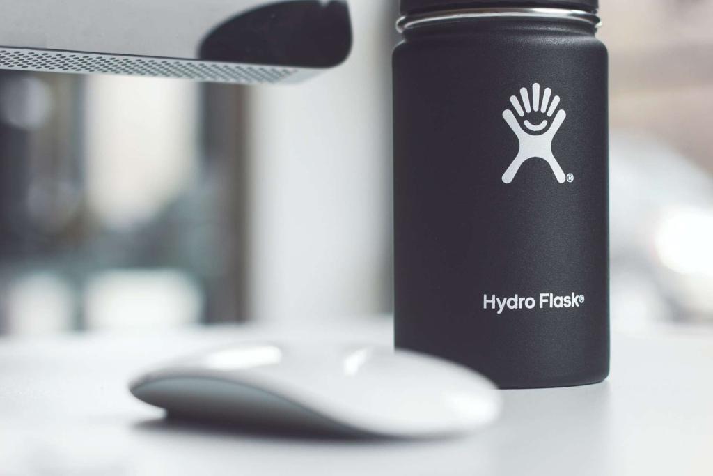arty thermos flask
