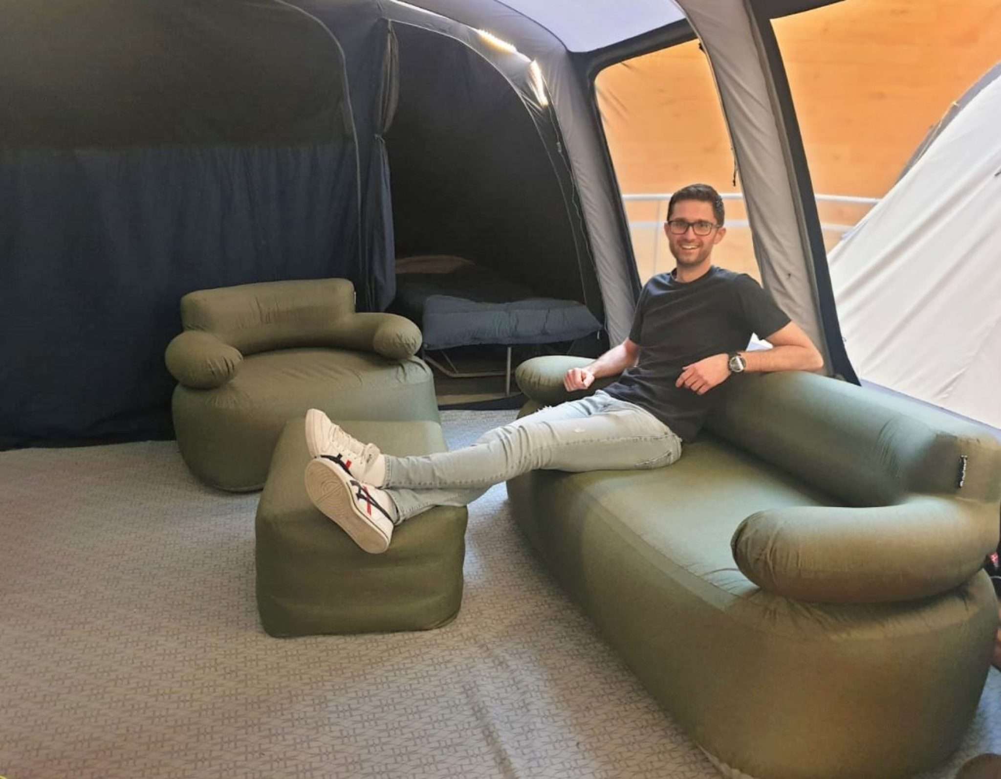best inflatable double sofa bed