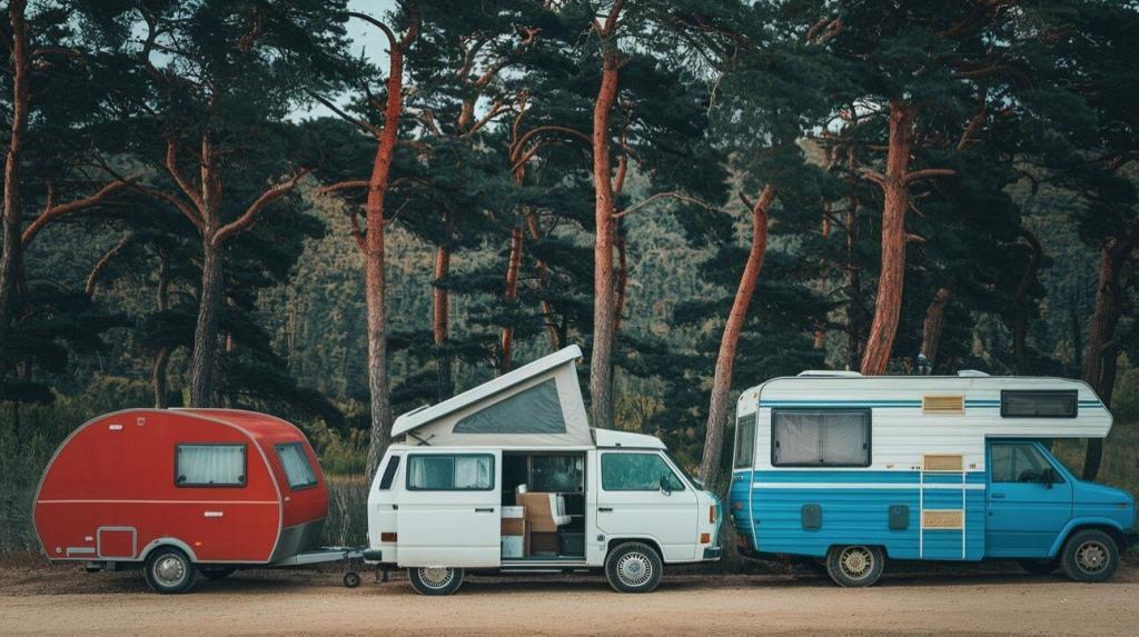 caravan vs campervan vs motorhome 1