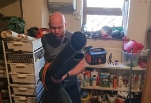 Jackery Explorer 1000 review leaf blower