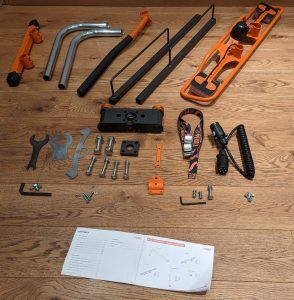 Pendle W1 box contents