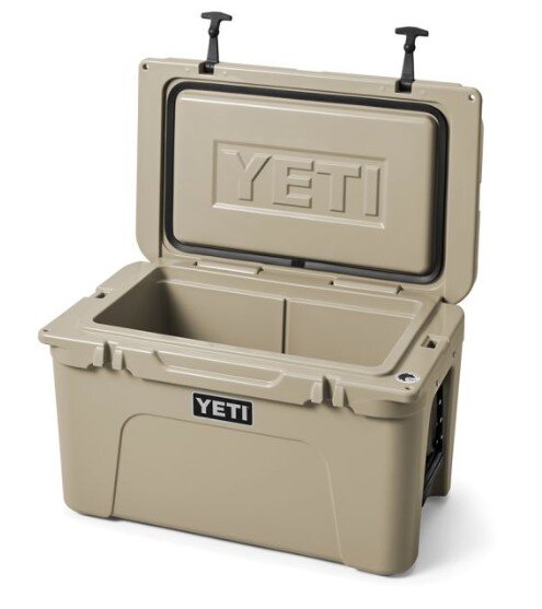 Yeti Tundra 45 Hard Cooler open