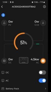 bluetti ac500 review app discharge