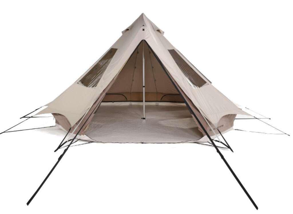 quechua 5.2 polycotton teepee tent