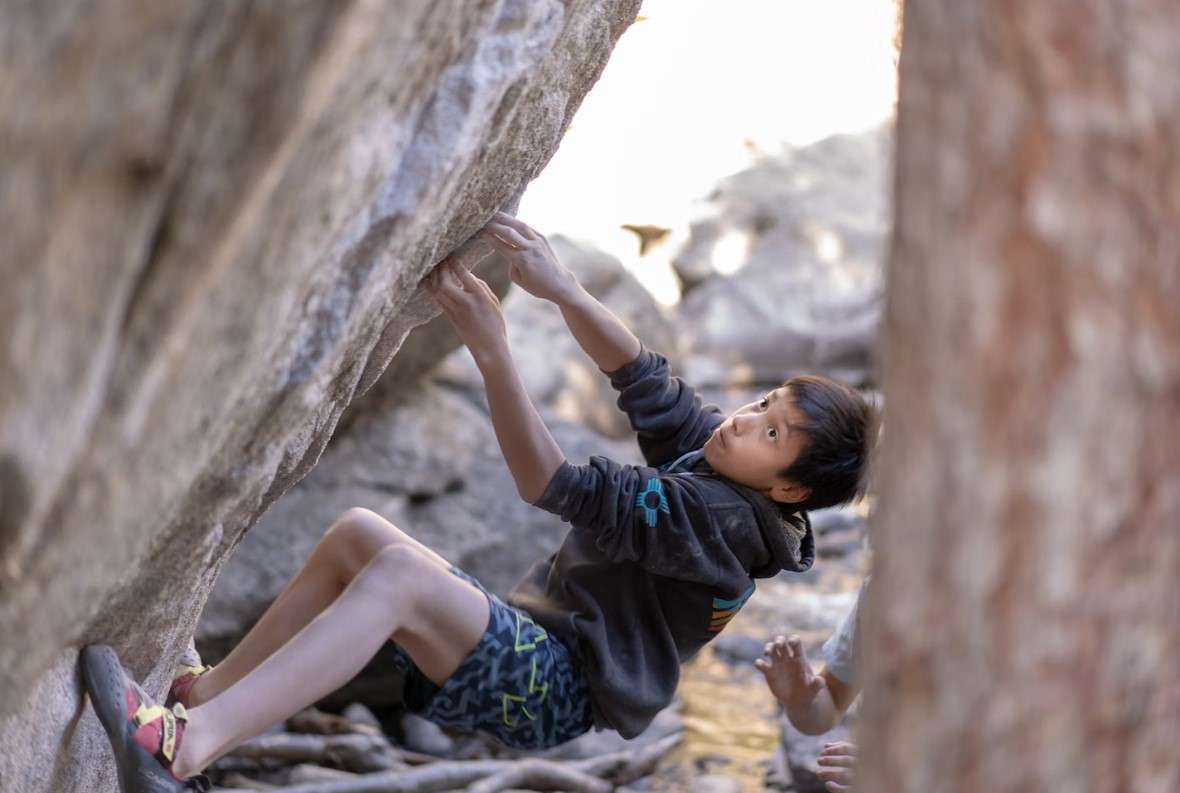 The Best Places To Go Camping And Outdoor Bouldering boy