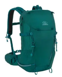 a green daypack rucksack