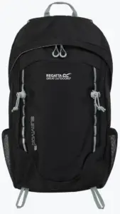 a black daypack for hiking