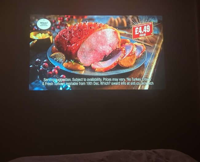 xuanpad projector in use2