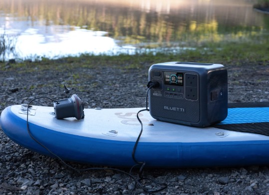 Bluetti AC70 outside