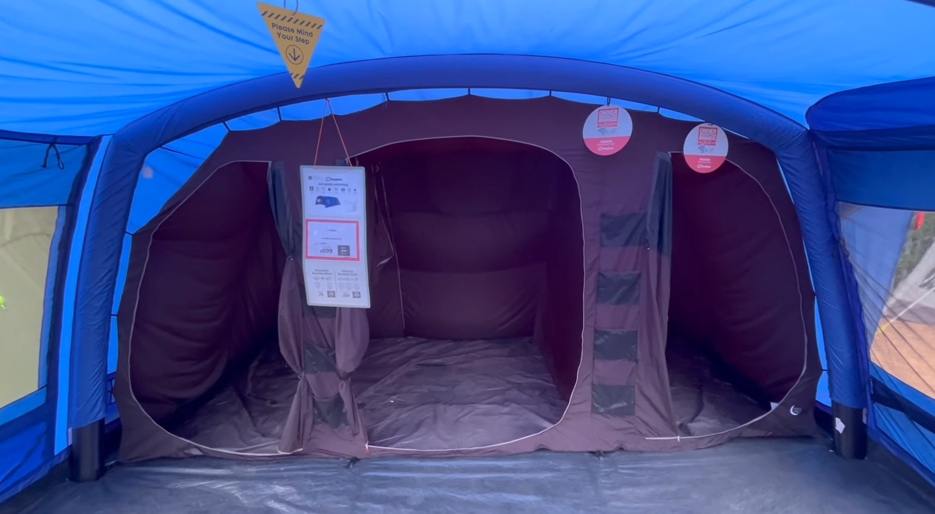 berghaus 600xl Nightfall bedrooms