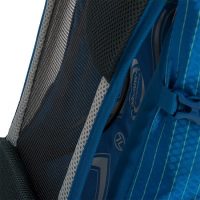 air flow on the rear of a rucksack