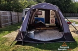 Vango Kela Air Review – A Compact Drive Away Awning